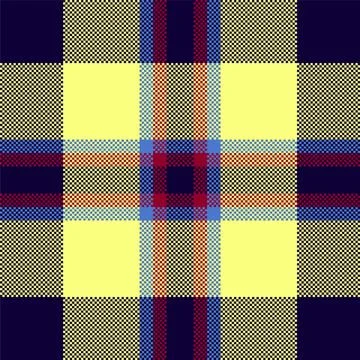 Pixel background vector design. Modern seamless pattern plaid. Square texture 스톡 일러스트