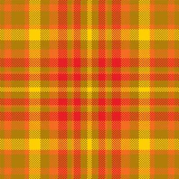 Pixel background vector design. Modern seamless pattern plaid. Square texture Illustrazione stock