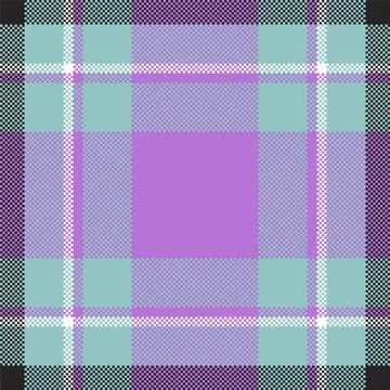 Pixel background vector design. Modern seamless pattern plaid. Square texture 스톡 일러스트