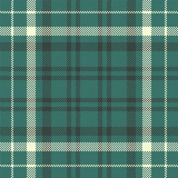 Pixel background vector design. Modern seamless pattern plaid. Square texture 스톡 일러스트
