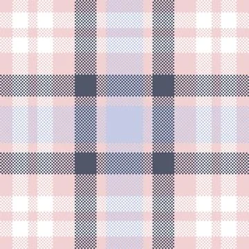 Pixel background vector design. Modern seamless pattern plaid. Square texture Illustrazione stock