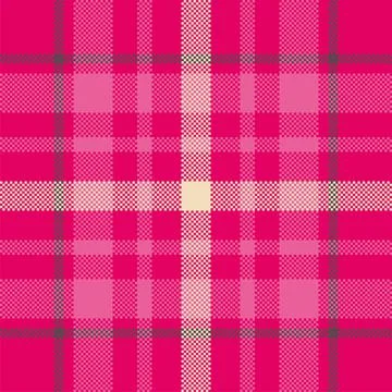 Pixel background vector design. Modern seamless pattern plaid. Square texture 스톡 일러스트