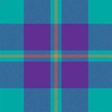 Pixel background vector design. Modern seamless pattern plaid. Square texture Illustrazione stock