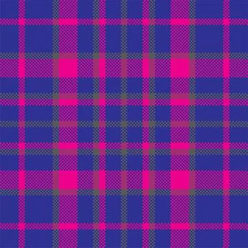 Pixel background vector design. Modern seamless pattern plaid. Square texture Illustrazione stock