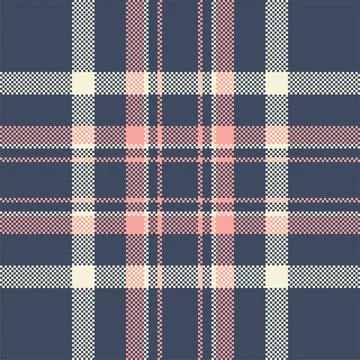 Pixel background vector design. Modern seamless pattern plaid. Square texture 스톡 일러스트