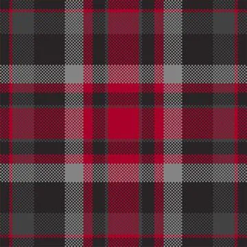 Pixel background vector design. Modern seamless pattern plaid. Square texture Stock Illustration