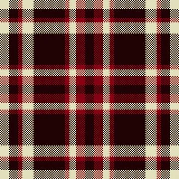 Pixel background vector design. Modern seamless pattern plaid. Square texture Stockillustratie