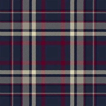 Pixel background vector design. Modern seamless pattern plaid. Square texture Stockillustratie