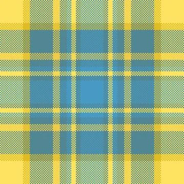 Pixel background vector design. Modern seamless pattern plaid. Square texture Stock Illustration