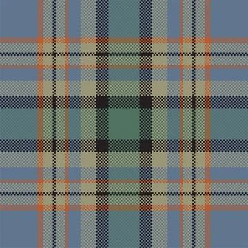 Pixel background vector design. Modern seamless pattern plaid. Square texture Stock Illustration