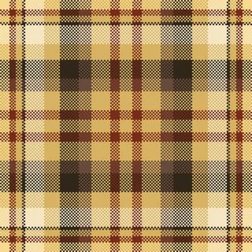 Pixel background vector design. Modern seamless pattern plaid. Square texture Stock Illustration