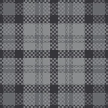 Pixel background vector design. Modern seamless pattern plaid. Square texture Stock Illustration