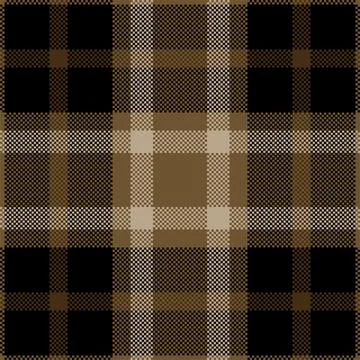 Pixel background vector design. Modern seamless pattern plaid. Square texture Stock Illustration