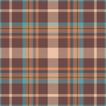 Pixel background vector design. Modern seamless pattern plaid. Square texture イラスト素材