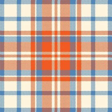 Pixel background vector design. Modern seamless pattern plaid. Square texture Illustrazione stock
