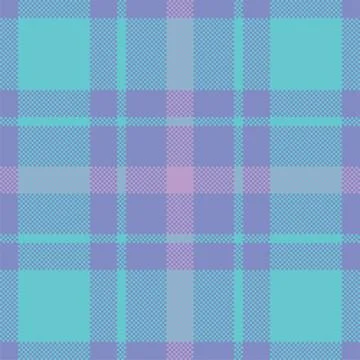 Pixel background vector design. Modern seamless pattern plaid. Square texture Stock Illustration