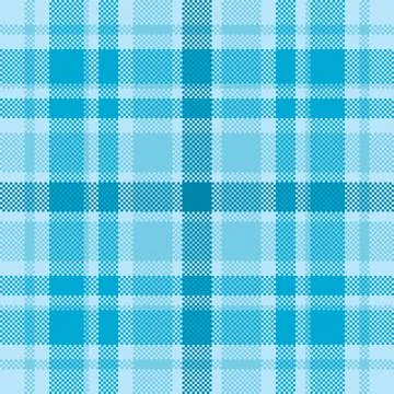 Pixel background vector design. Modern seamless pattern plaid. Square texture Stock Illustration