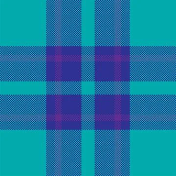 Pixel background vector design. Modern seamless pattern plaid. Square texture Illustrazione stock