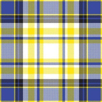 Pixel background vector design. Modern seamless pattern plaid. Square texture Stockillustratie