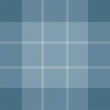 Pixel background vector design. Modern seamless pattern plaid. Square texture Stock Illustration