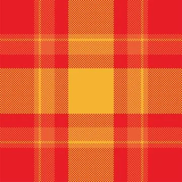 Pixel background vector design. Modern seamless pattern plaid. Square texture Illustrazione stock