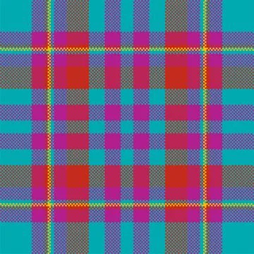 Pixel background vector design. Modern seamless pattern plaid. Square texture 스톡 일러스트