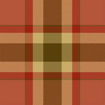 Pixel background vector design. Modern seamless pattern plaid. Square texture Stockillustratie