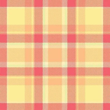 Pixel background vector design. Modern seamless pattern plaid. Square texture Stock Illustration