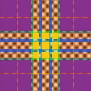 Pixel background vector design. Modern seamless pattern plaid. Square texture Illustrazione stock