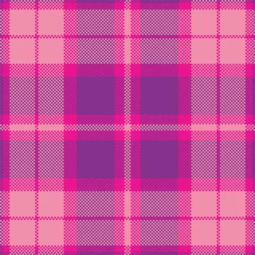 Pixel background vector design. Modern seamless pattern plaid. Square texture Illustrazione stock