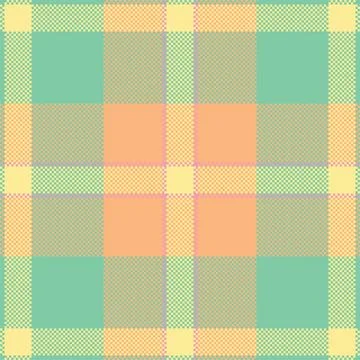 Pixel background vector design. Modern seamless pattern plaid. Square texture Stock Illustration