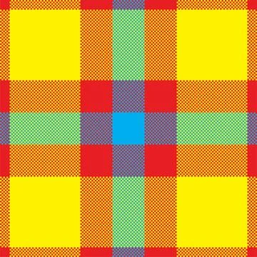 Pixel background vector design. Modern seamless pattern plaid. Square texture 스톡 일러스트