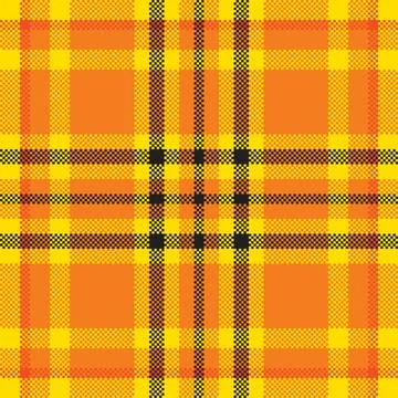 Pixel background vector design. Modern seamless pattern plaid. Square texture Illustrazione stock