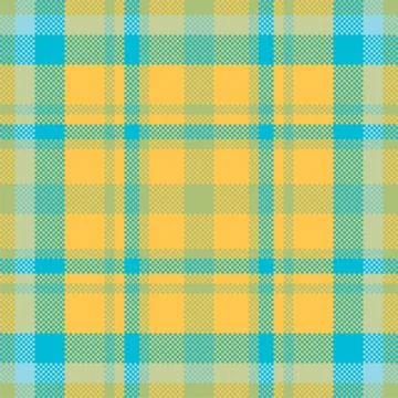 Pixel background vector design. Modern seamless pattern plaid. Square texture 库存插图