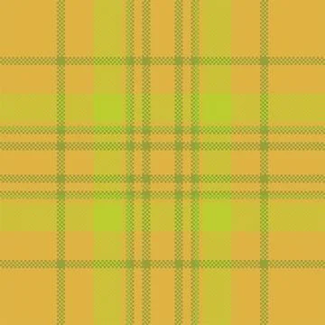 Pixel background vector design. Modern seamless pattern plaid. Square texture Stock Illustration