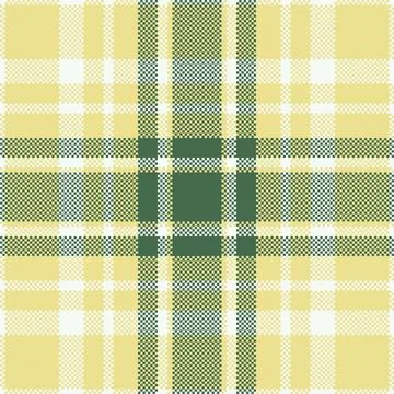 Pixel background vector design. Modern seamless pattern plaid. Square texture Stock Illustration
