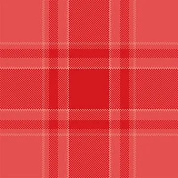 Pixel background vector design. Modern seamless pattern plaid. Square texture Stockillustratie