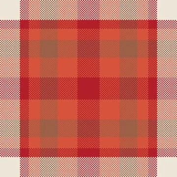 Pixel background vector design. Modern seamless pattern plaid. Square texture Stock Illustration