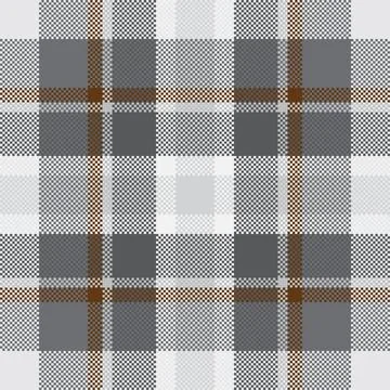 Pixel background vector design. Modern seamless pattern plaid. Square texture Illustrazione stock