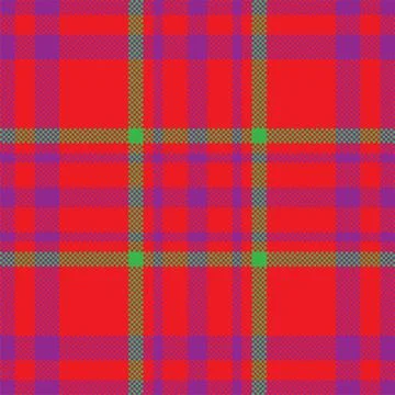 Pixel background vector design. Modern seamless pattern plaid. Square texture Stock Illustration