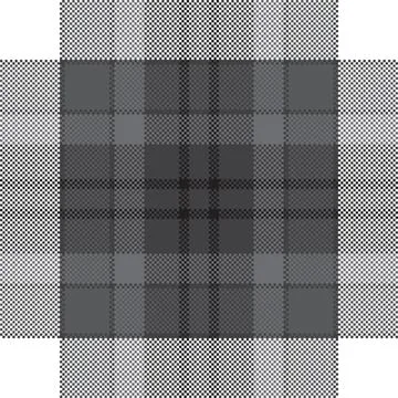 Pixel background vector design. Modern seamless pattern plaid. Square texture Stock Illustration