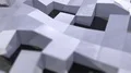 Pixel blocks background game screen 3d plastic digital display voxel 4k or 4k+ Resolution