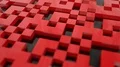 Pixel blocks background game screen 3d plastic digital display voxel 4k or 4k+ Resolution