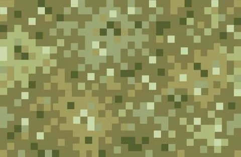 Pixel camouflage pattern Stock Illustration