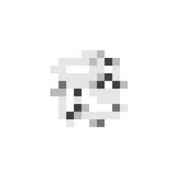 Pixel censored sign. Black censor bar concept. Censorship rectangle. Vector Stock Illustration