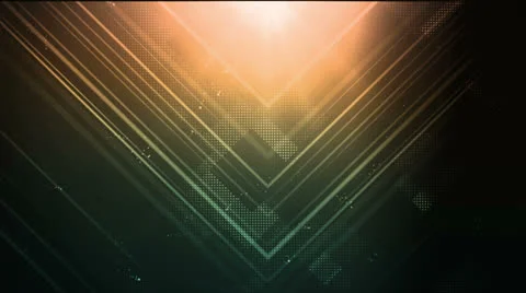 Pixel Collision Blue Amber Stock Footage 26060280