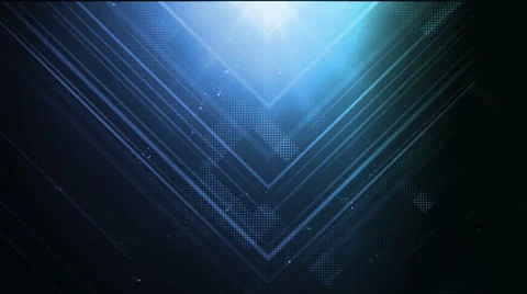 Pixel Collision Blue Stock Footage 26060326