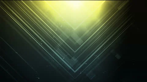 Pixel Collision Blue Yellow Stock Footage 26060313