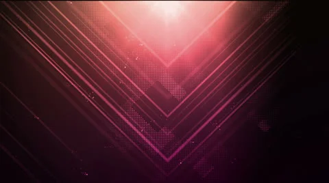 Pixel Collision Pink Yellow Stock Footage 26060359