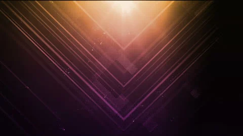 Pixel Collision Purple Yellow Stock Footage 26060513